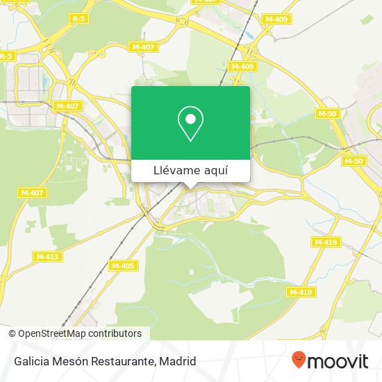 Mapa Galicia Mesón Restaurante, Calle de Extremadura, 4 28944 Fuenlabrada