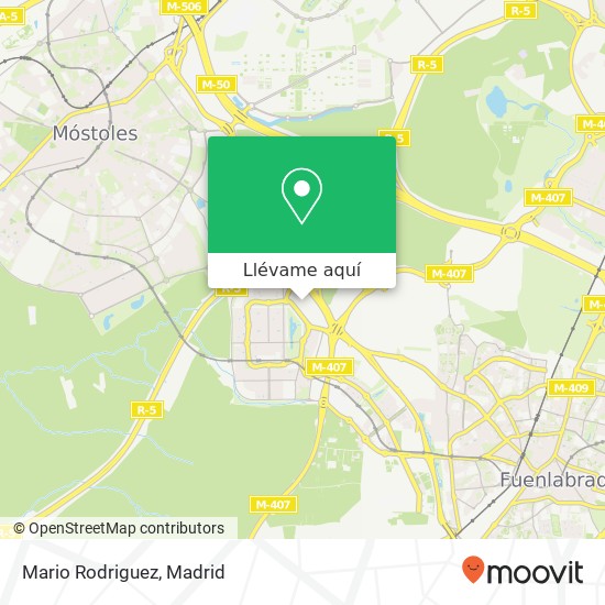 Mapa Mario Rodriguez, 28942 Loranca Fuenlabrada