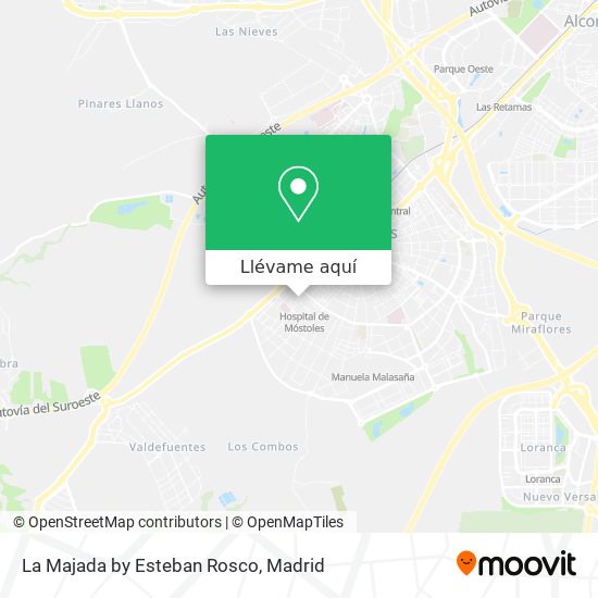 Mapa La Majada by Esteban Rosco