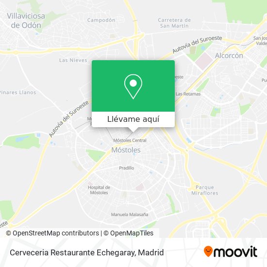 Mapa Cerveceria Restaurante Echegaray