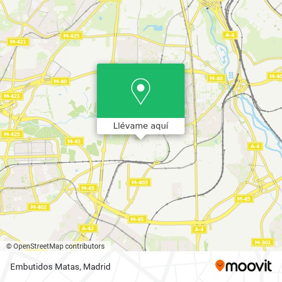 Mapa Embutidos Matas