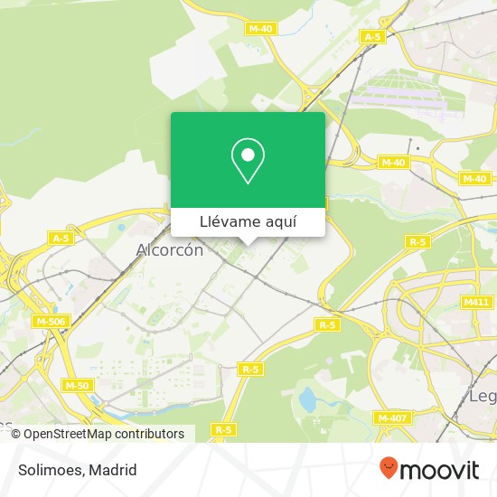 Mapa Solimoes, Calle Inspector Juan Antonio Bueno, 3 28924 Alcorcón