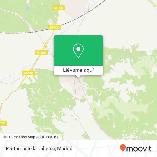 Mapa Restaurante la Taberna, Calle Escuelas, 3 28813 Torres de la Alameda