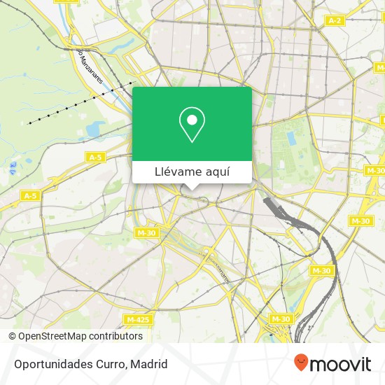 Mapa Oportunidades Curro, Calle de Carlos Arniches, 32 28005 Embajadores Madrid