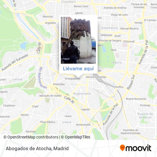Novedades en las paradas de bus de Atocha-Cercanías