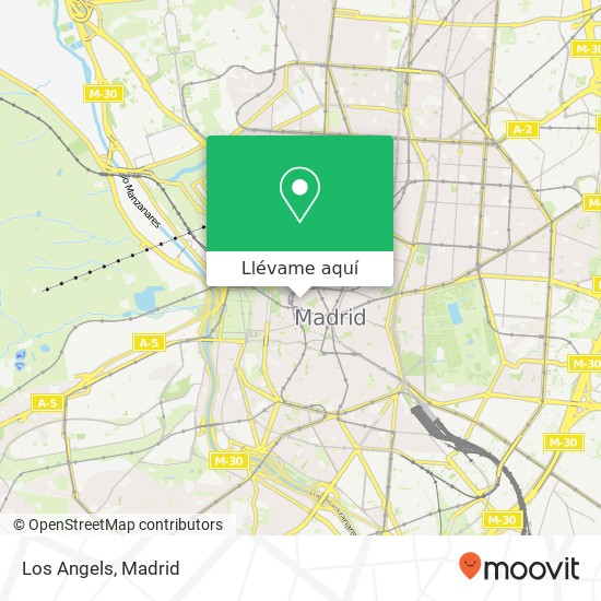 Mapa Los Angels, Costanilla de los Ángeles, 8 28013 Madrid