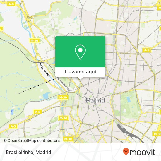 Mapa Brasileirinho, Plaza de Cristino Martos, 2 28015 Universidad Madrid