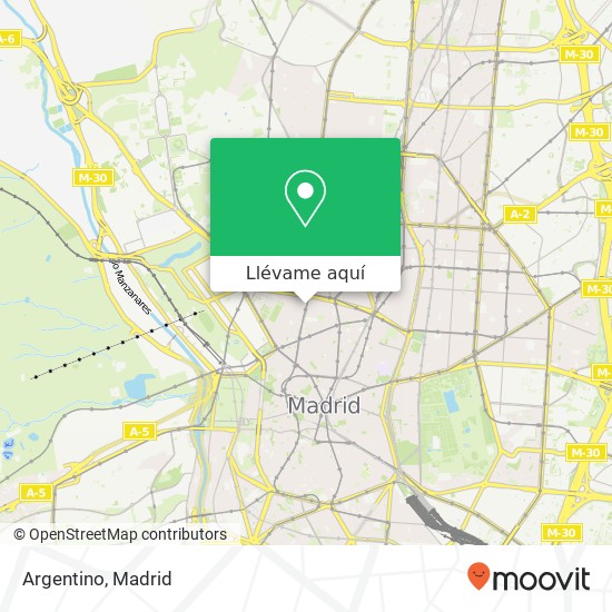 Mapa Argentino, Calle de San Bernardo, 85 28015 Universidad Madrid