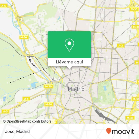 Mapa José, Calle de la Palma, 62 28015 Universidad Madrid