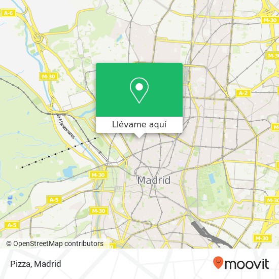 Mapa Pizza, Plaza de las Comendadoras, 1 28015 Universidad Madrid