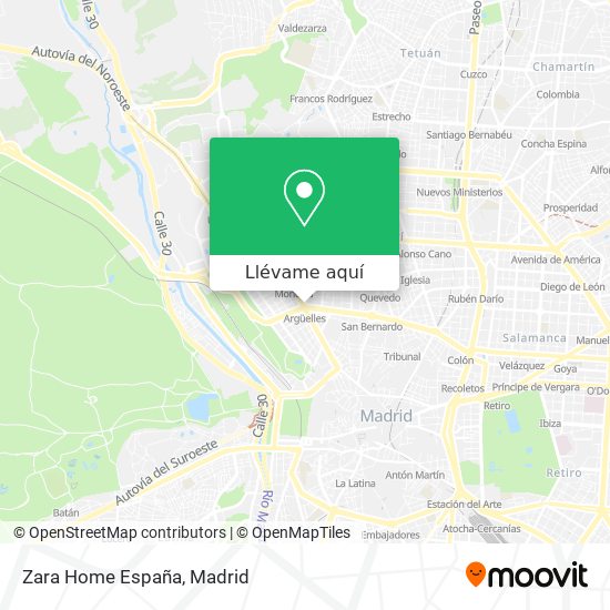 Cómo llegar a Zara Home España en Madrid en Metro, Autobús, Tren o Tren  ligero?