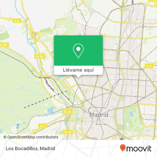 Mapa Los Bocadillos, Calle de Gaztambide, 27 28015 Gaztambide Madrid