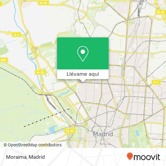 Mapa Moraima, Calle de Cea Bermúdez, 55 28003 Gaztambide Madrid