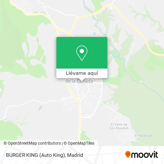 Mapa BURGER KING (Auto King)