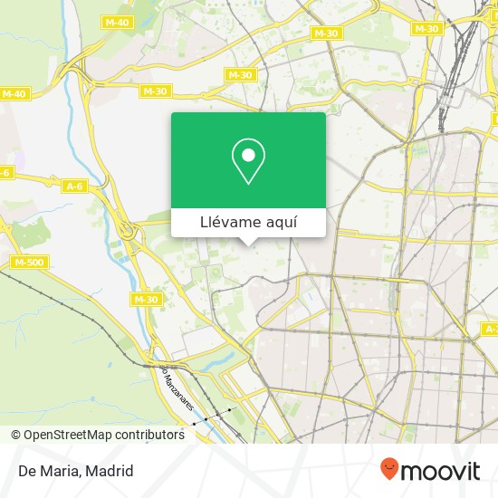 Mapa De Maria, 28040 Ciudad Universitaria Madrid