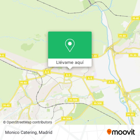 Mapa Monico Catering