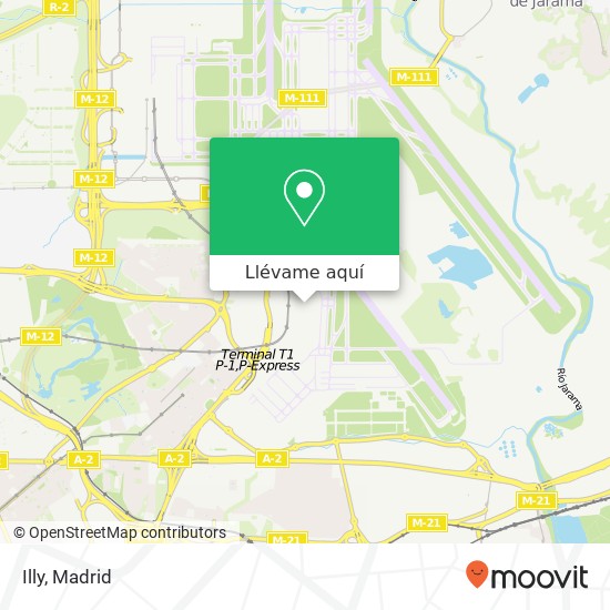 Mapa Illy, 28042 Aeropuerto Madrid