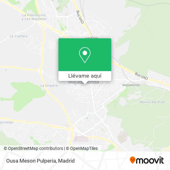 Mapa Ousa Meson Pulperia