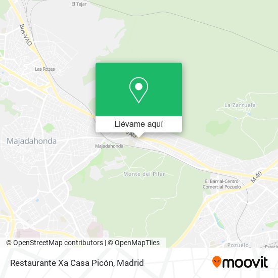 Mapa Restaurante Xa Casa Picón