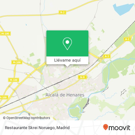 Mapa Restaurante Skrei Noruego, Avenida Jesuitas, 28 28806 Junta Municipal 4 Alcalá de Henares