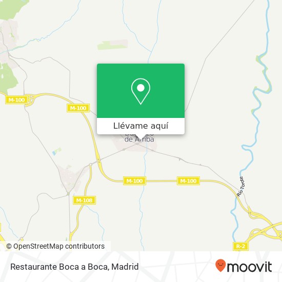 Mapa Restaurante Boca a Boca, Calle Alcalá, 7 28814 Daganzo de Arriba