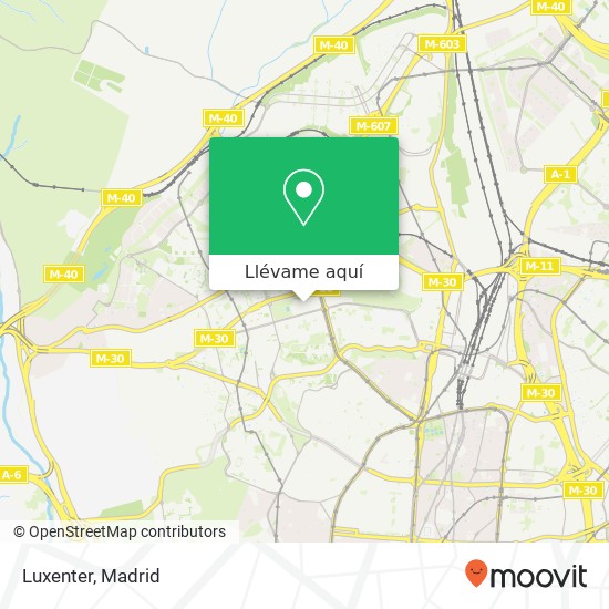 Mapa Luxenter