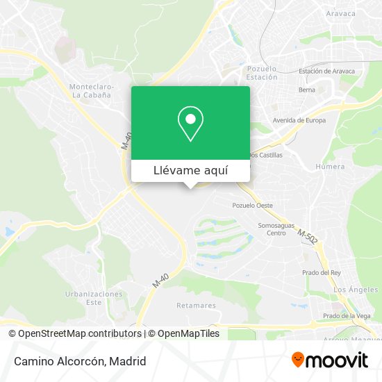 Mapa Camino Alcorcón