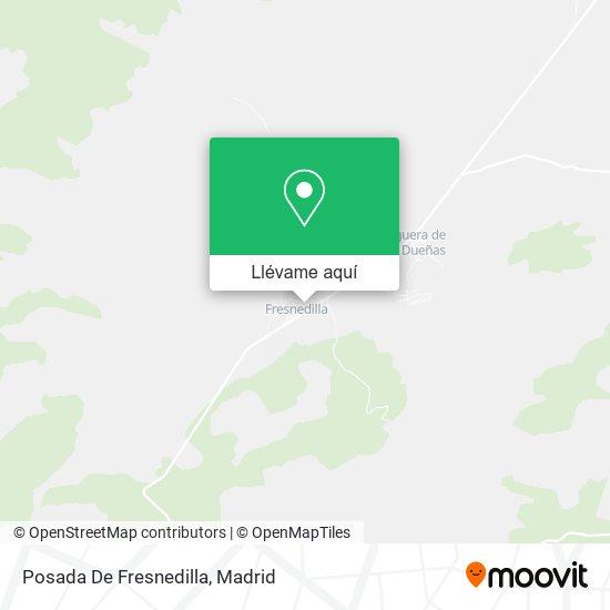 Mapa Posada De Fresnedilla