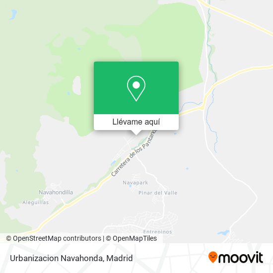 Mapa Urbanizacion Navahonda