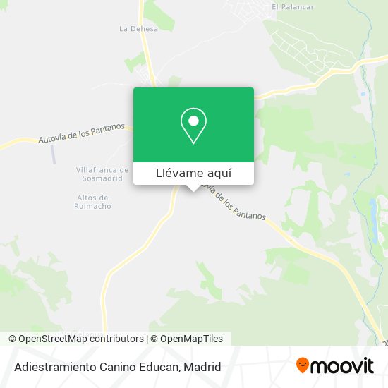 Mapa Adiestramiento Canino Educan