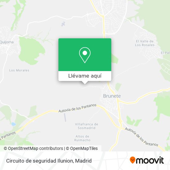 Mapa Circuito de seguridad Ilunion