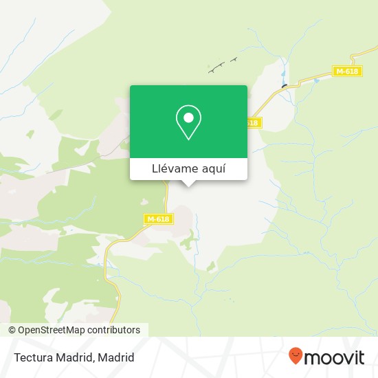 Mapa Tectura Madrid