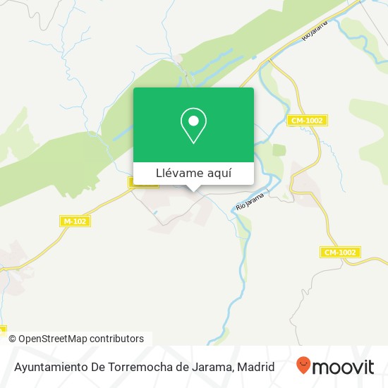 Mapa Ayuntamiento De Torremocha de Jarama