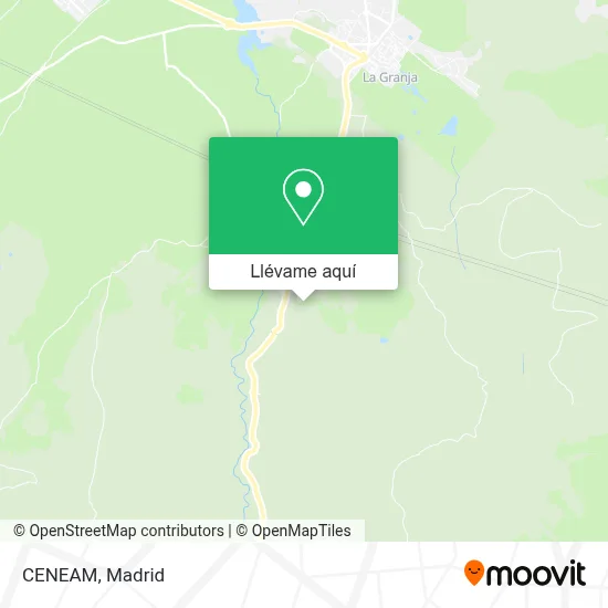 Mapa CENEAM
