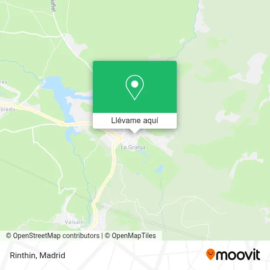 Mapa Rinthin