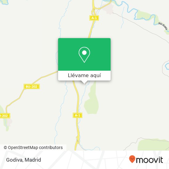 Mapa Godiva