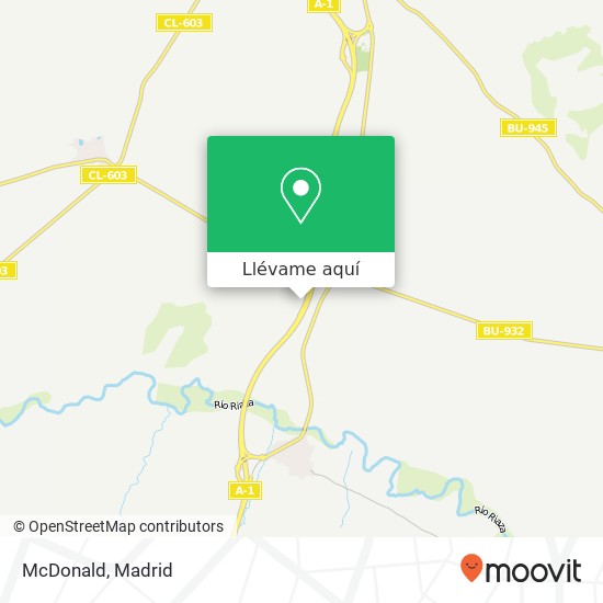 Mapa McDonald