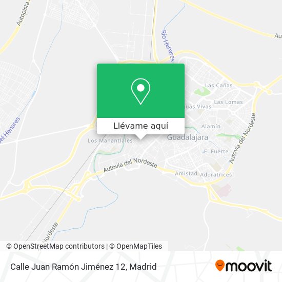 Mapa Calle Juan Ramón Jiménez 12