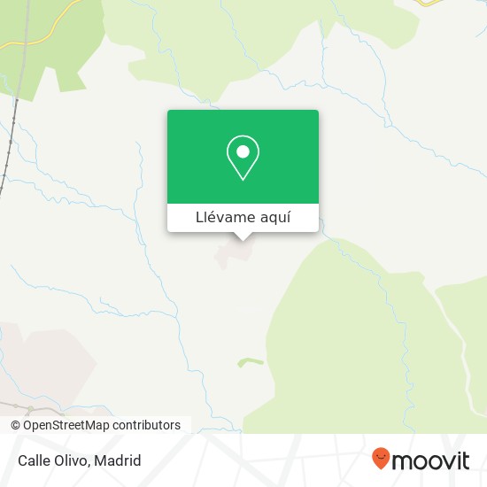Mapa Calle Olivo