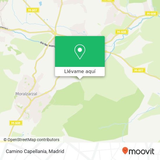 Mapa Camino Capellanía