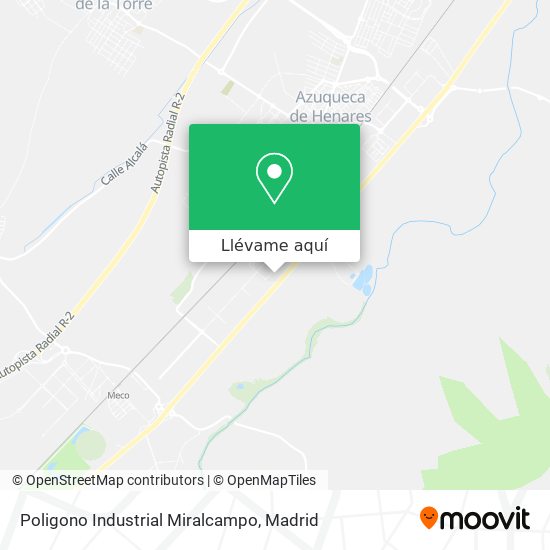 Mapa Poligono Industrial Miralcampo