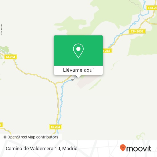 Mapa Camino de Valdemera 10