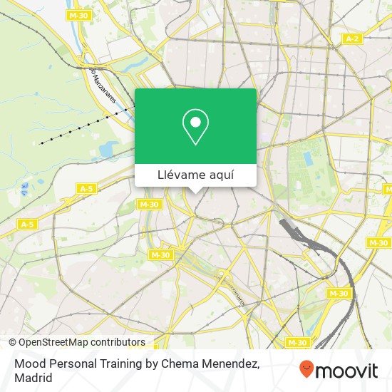 Mapa Mood Personal Training by Chema Menendez