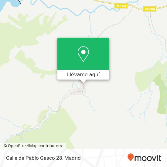 Mapa Calle de Pablo Gasco 28