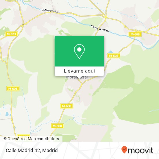 Mapa Calle Madrid 42