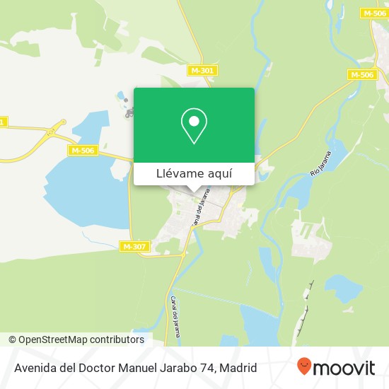 Mapa Avenida del Doctor Manuel Jarabo 74