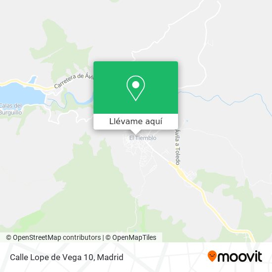 Mapa Calle Lope de Vega 10