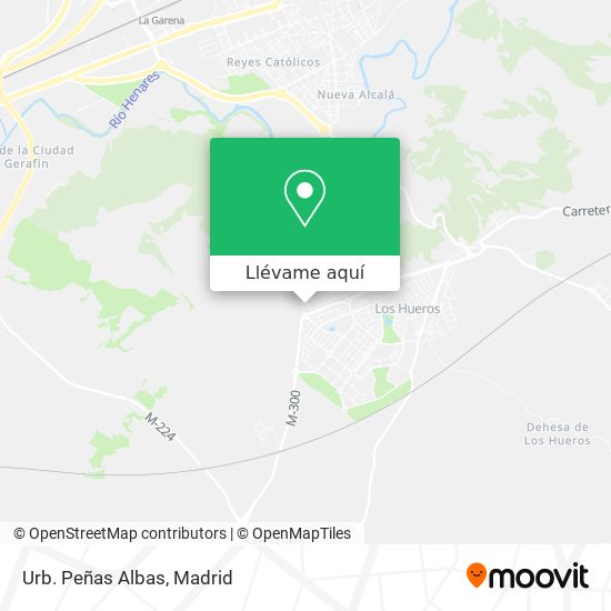 Mapa Urb. Peñas Albas