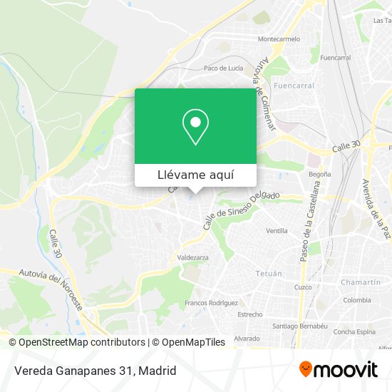 Mapa Vereda Ganapanes 31