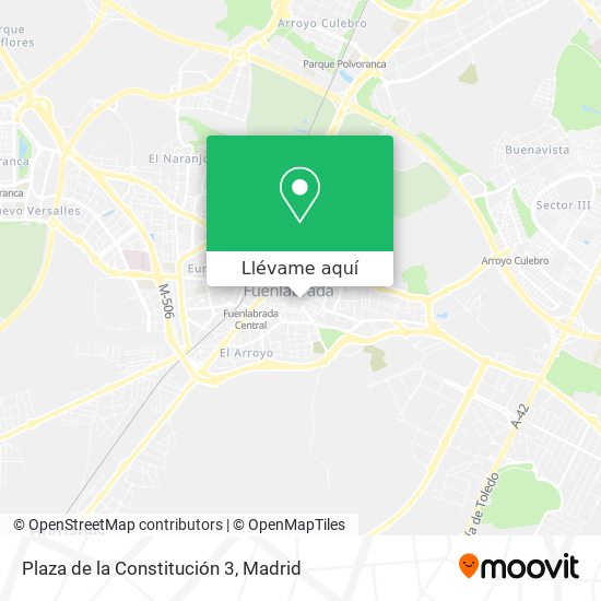 Mapa Plaza de la Constitución 3